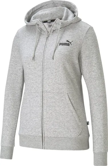 Толстовка Puma ESS Small Logo Full-Zip Hoodie TR