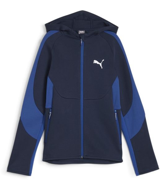 Толстовка Puma EVOSTRIPE Full-Zip Hoodie DK B