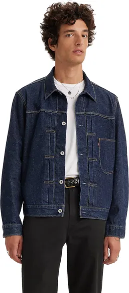 Джинсовка Levis Levi's Original TYPE I TRUCKER DARK INDIGO - WORN IN A3174-0002