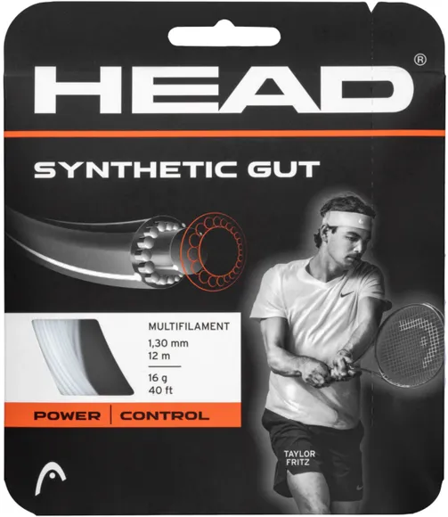 Струны для ракетки Head Syn Gut 16 Tennis String Set 281111-16WH