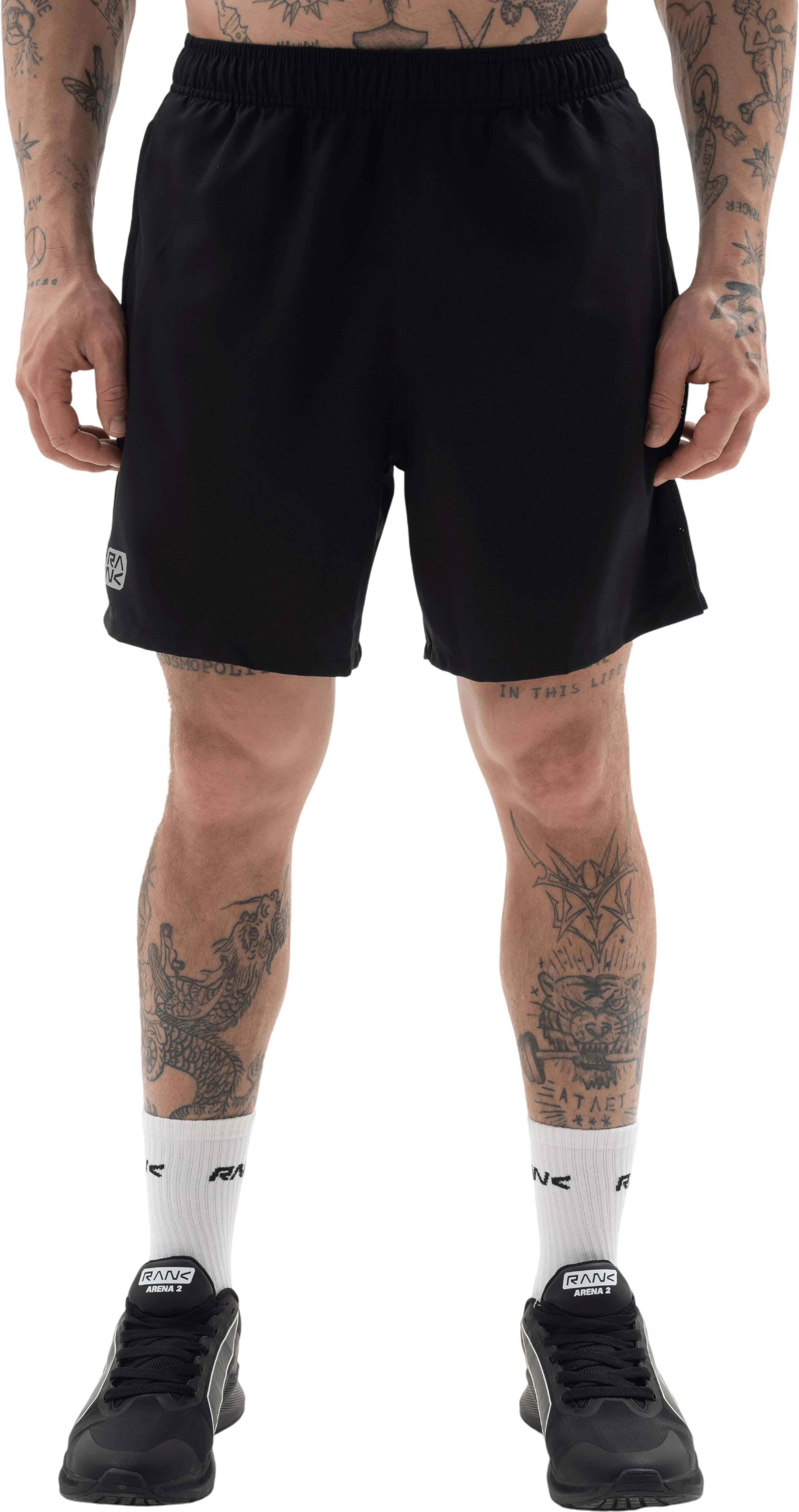 Шорты RANK Man, Impoderable Shorts 7in, Black