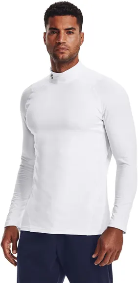 Термобелье (верх) Under Armour UA CG Armour Fitted Mock 1366066-100