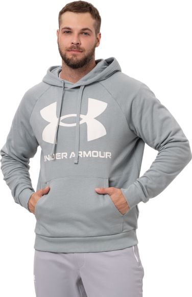 Толстовка Under Armour UA Rival Fleece Big Logo HD-GRY 1357093-781