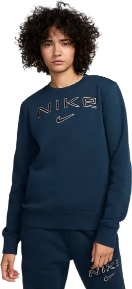 Толстовка Nike W NSW PHNX FLC STD LOGO CREW HM9754-478