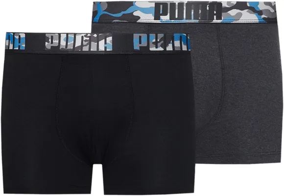 Боксеры (2 шт) PUMA MEN PRINT BOXER 2P 93816602