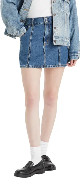 Юбка Levis STYLED ICON SKIRT (COOL) DARK INDIGO - WORN IN A7524-0000