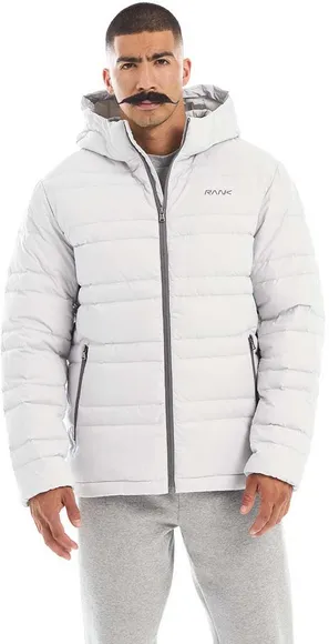 Пуховик RANK Man, STORM-TEX Down Hooded Jacket, Light grey 1004001-037