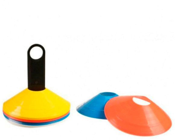 Фишки (20шт) LiveUp AGILITY CONES WITH RACK LS3672