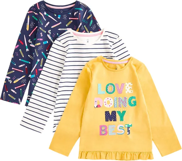 Лонгслив (3 шт) Mothercare Longsleeve (3 pcs) MC-CA433