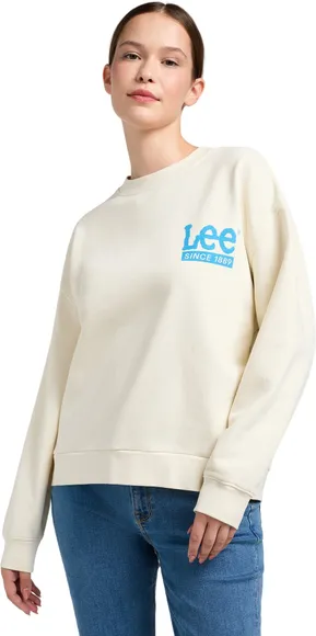 Джемпер Lee LOGO SWS ECRU 112351132