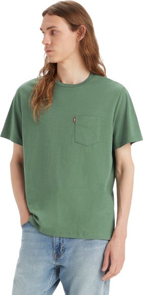 Футболка Levis SS CLASSIC POCKET TEE GREENS 19342-0339