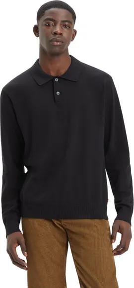 Джемпер Levis LS SWEATER KNIT POLO BLACKS A8623-0003