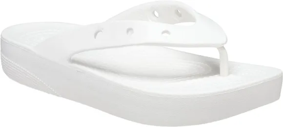 Сланцы Crocs Classic Platform Flip W Whi 207714-100