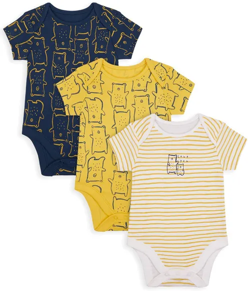 Боди (3 шт) Mothercare Bodysuit (3 pcs) MC-YA004