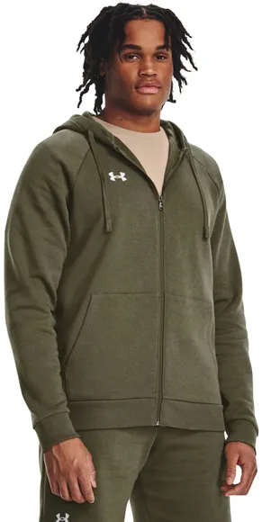 Толстовка Under Armour UA Rival Fleece FZ Hoodie 1379767-390