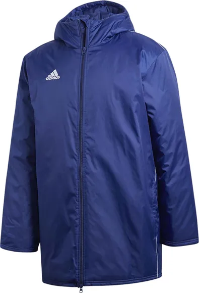 Куртка Adidas CORE18 STD JKT DKBLUE/WHITE CV3747