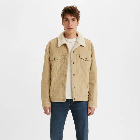 Куртка утеплённая Levis Levi's Original TYPE 3 SHERPA TRUCKER NEUTRALS 16365-0218