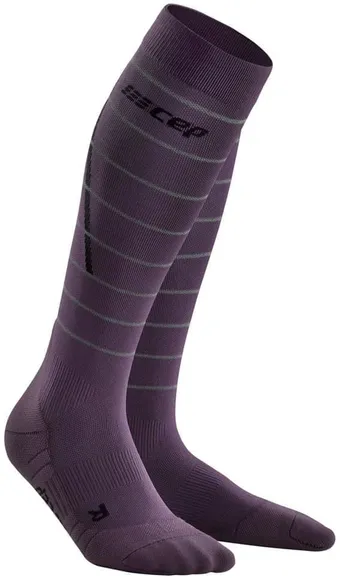 Компрессионные гольфы CEP для бега CEP Compression socks REFLECTIVE C123RW-P