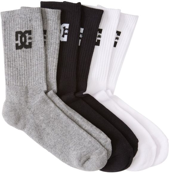 Носки DC Shoes SPP DC CREW 5PK SOCK KVJ8 ADYAA03190-KVJ8