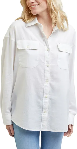 Рубашка Lee FRONTIER SHIRT BRIGHT WHITE 112330442