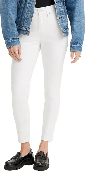 Джинсы Levis 721 Levi's Original HIGH RISE SKINNY SOFT CLEAN WHITE 18882-0204