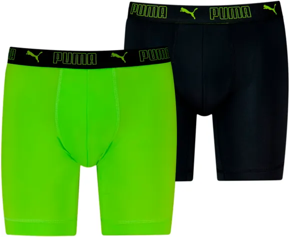 Боксеры (2 шт) PUMA SPORT MICROFIBER LONG BOXER 2P