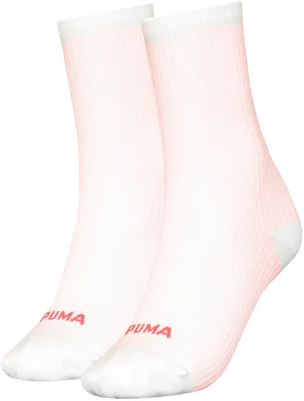 Носки (2 пары) PUMA WOMEN CAT LOGO RIB SOCK 2P 93817504