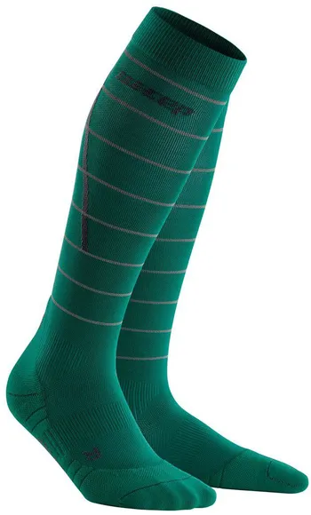 Компрессионные гольфы CEP для бега CEP Compression socks REFLECTIVE C123RW-G