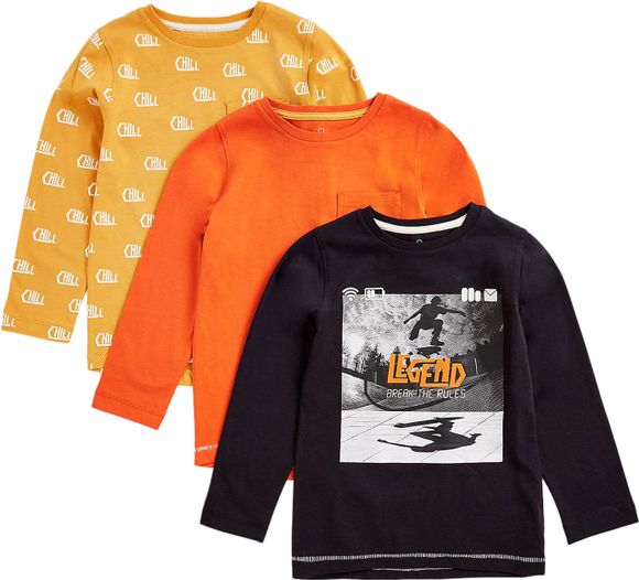 Лонгслив (3 шт) Mothercare Longsleeve (3 pcs) MC-CA901