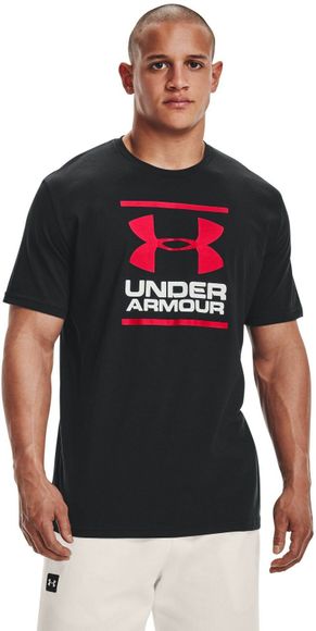 Футболка Under Armour UA GL Foundation SS T Black / White / Red 1326849-001