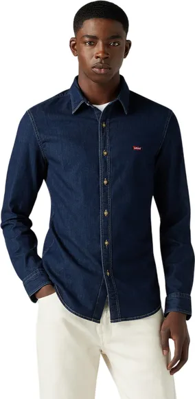 Рубашка Levis LS BATTERY HM SHIRT SLIM DARK INDIGO - WORN IN 86625-0051