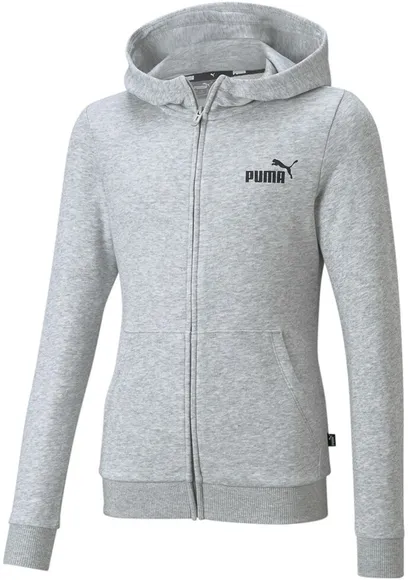 Толстовка Puma ESS Small Logo Full-Zip Hoodie TR G