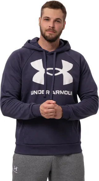 Толстовка Under Armour UA Rival Fleece Big Logo HD-GRY 1357093-558