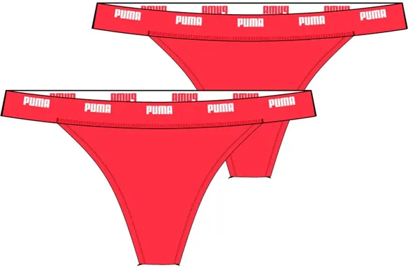 Трусы (2 шт) PUMA WOMEN TANGA STRING 2P PACK 93818003