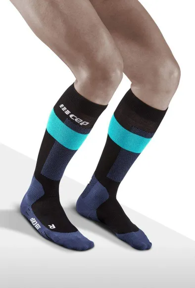 Компрессионные гольфы CEP для катания на лыжах Cep Compression Knee Socks C242M-53