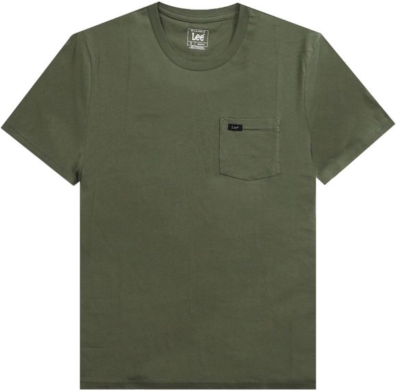 Футболка Lee POCKET TEE OLIVE GROVE 112353377