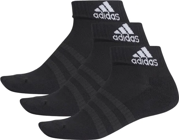 Носки (3 пары) Adidas CUSH ANK 3PP BLACK/BLACK/BLACK DZ9379