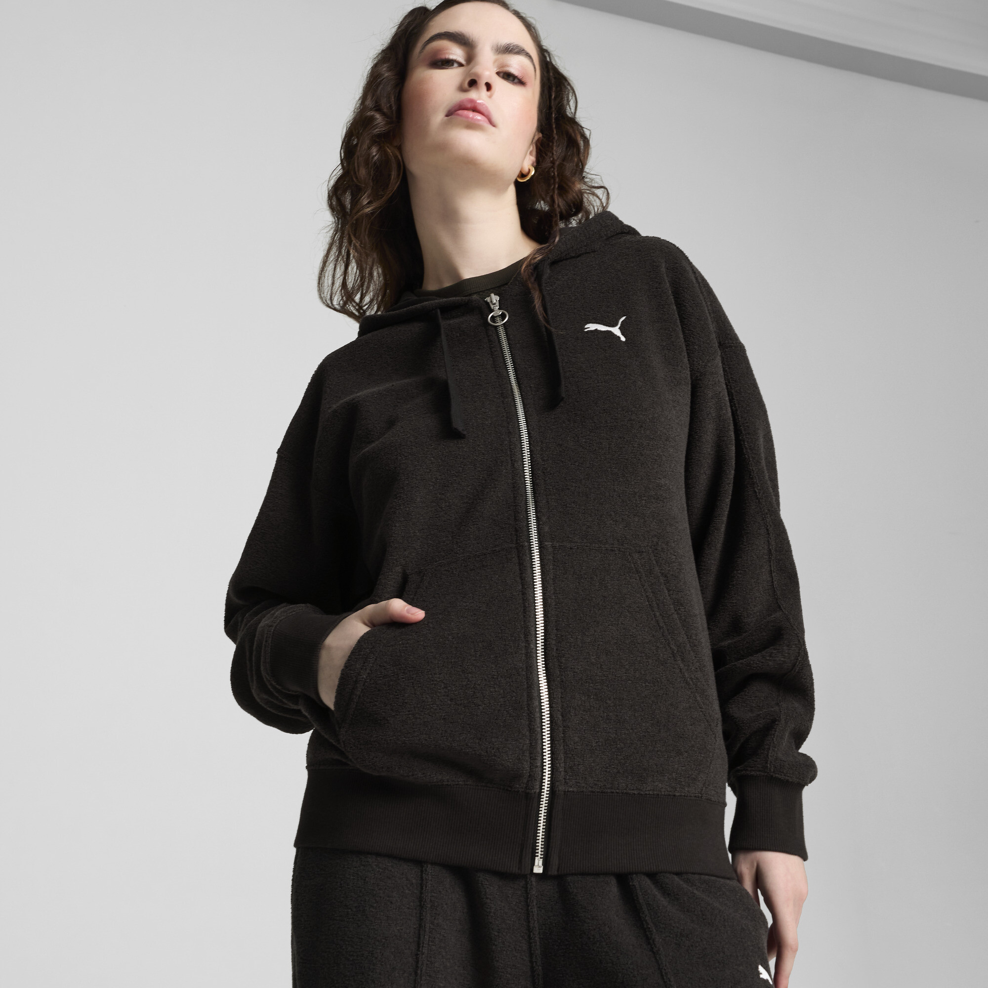 Толстовка Puma HER Winterized FZ Hoodie