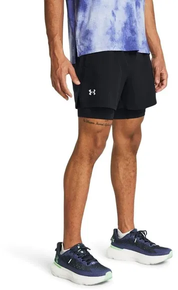 Шорты Under Armour UA LAUNCH 5'' 2-IN-1 SHORT 1382640-001