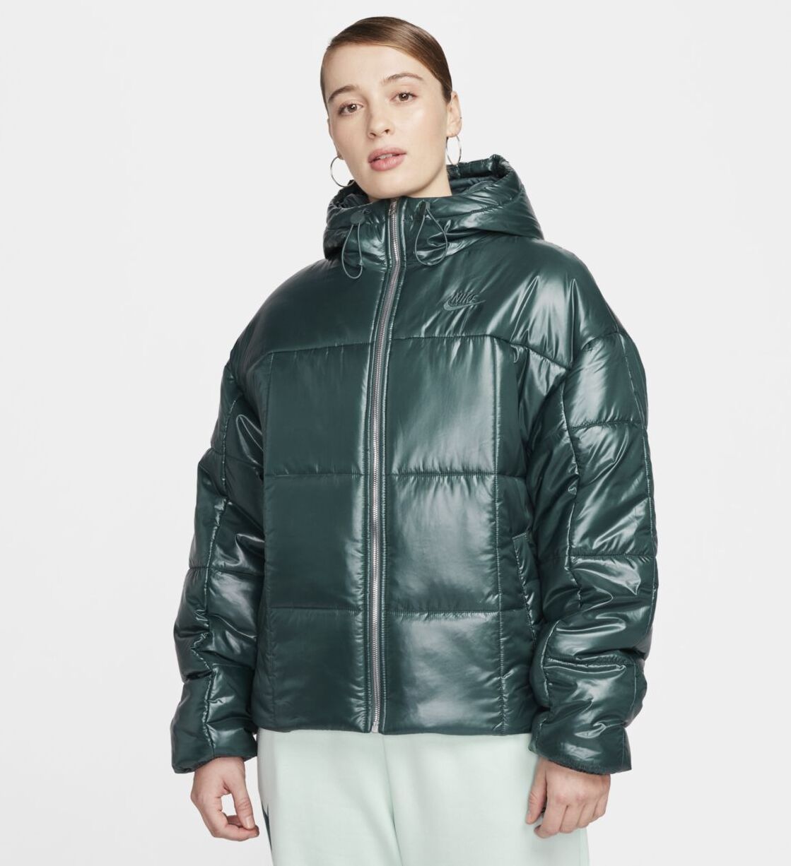 Пуховик Nike W NSW PE SHINE PUFFER