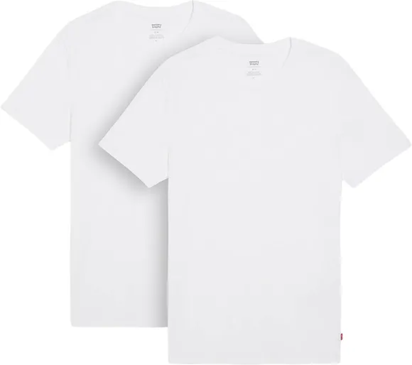 Футболка Levis Levi's Original SLIM 2PK CREWNECK 1 TWOPACK TEE WHITE 79541-0000