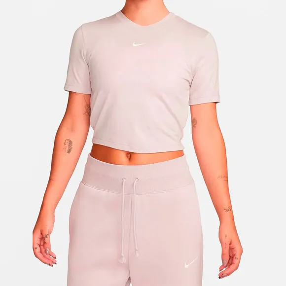 Футболка Nike W NSW TEE ESSNTL SLIM CRP LBR