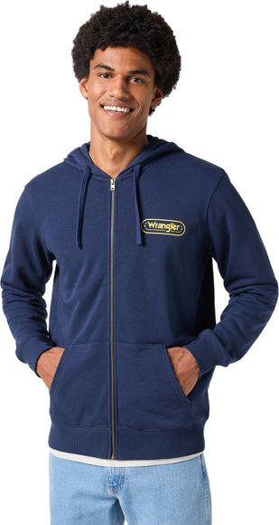 Толстовка Wrangler ZIP THRU HOODIE NAVY 112352131