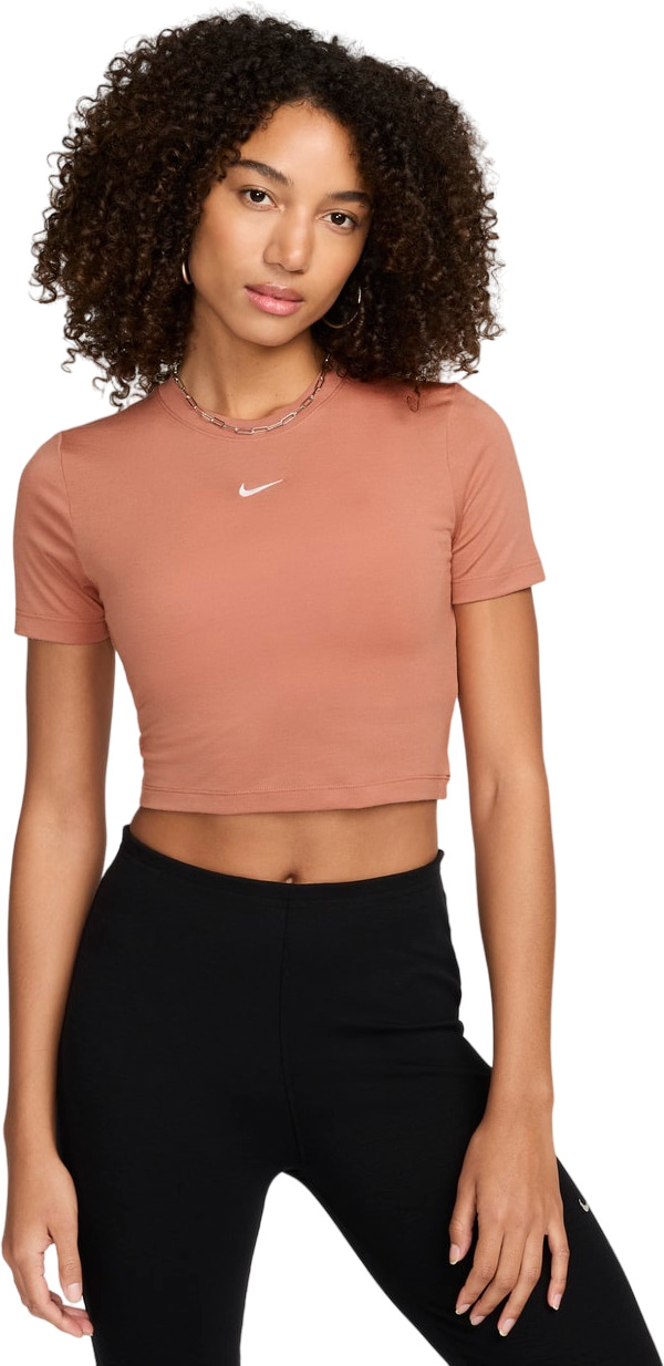 Футболка Nike W NSW TEE ESSNTL SLIM CRP LBR