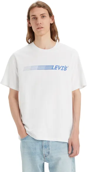 Футболка Levis SS RELAXED FIT TEE WHITES 16143-1380