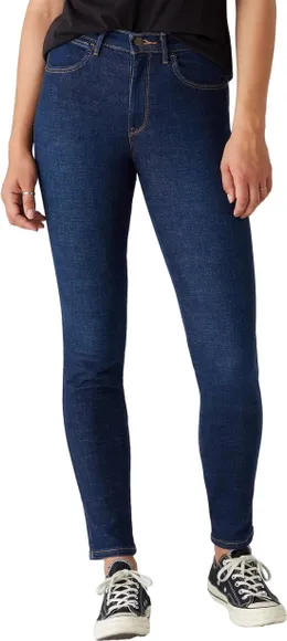 Джинсы Wrangler HIGH RISE SKINNY NIGHT BLUE W27HVH78Y