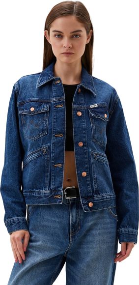 Джинсовка Wrangler DENIM JACKET MID WASH 112351315