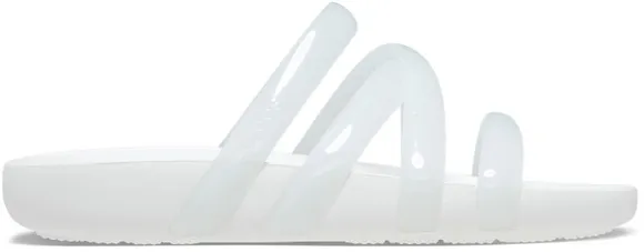 Шлепанцы Crocs CrocsSplashGlossyStrappy Whi 208537-100