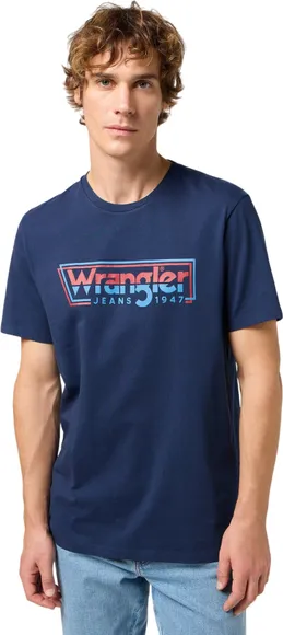 Футболка Wrangler GRAPHIC TEE NAVY 112350468