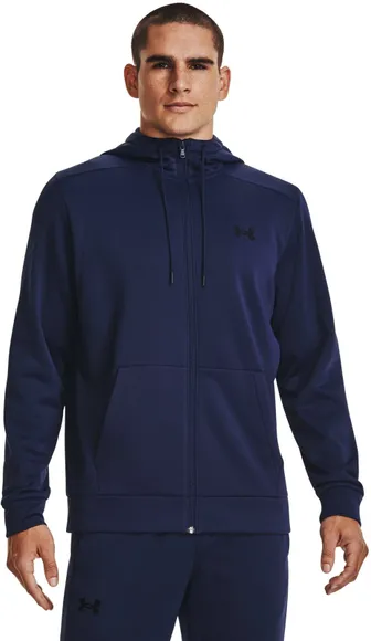 Толстовка Under Armour UA Armour Fleece FZ Hoodie-NVY 1373357-410